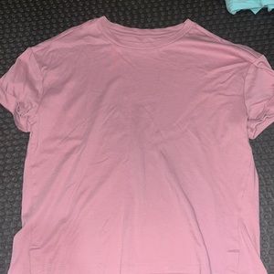 Pink short sleeve t shirt